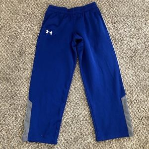 Boy's Under Armour Sweatpants Loose Fit Straight Leg